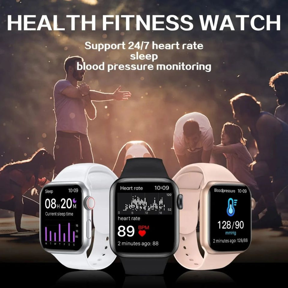 I9 Pro Max Smartwatch Series 9 Smart Watch 1.77 Inches Full Size Screen Bluetooth Calling Sports Mood For IOS and Android For Men and Women
