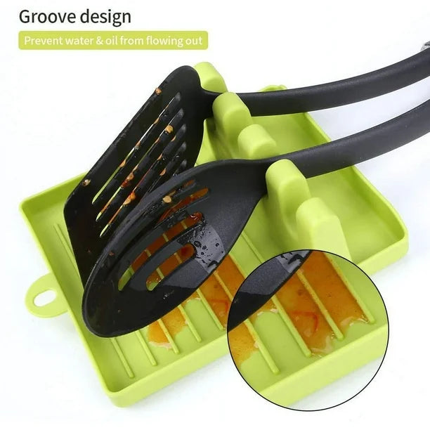 Multi-Use Kitchen Utensil & Pot Lid Holder