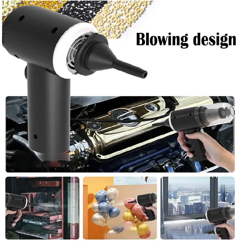 11.11 Sale Imported Cordless 3-in-1 Rechargeable Vacuum Cleaner and Blower - Cleans up every corner of your Home and Car