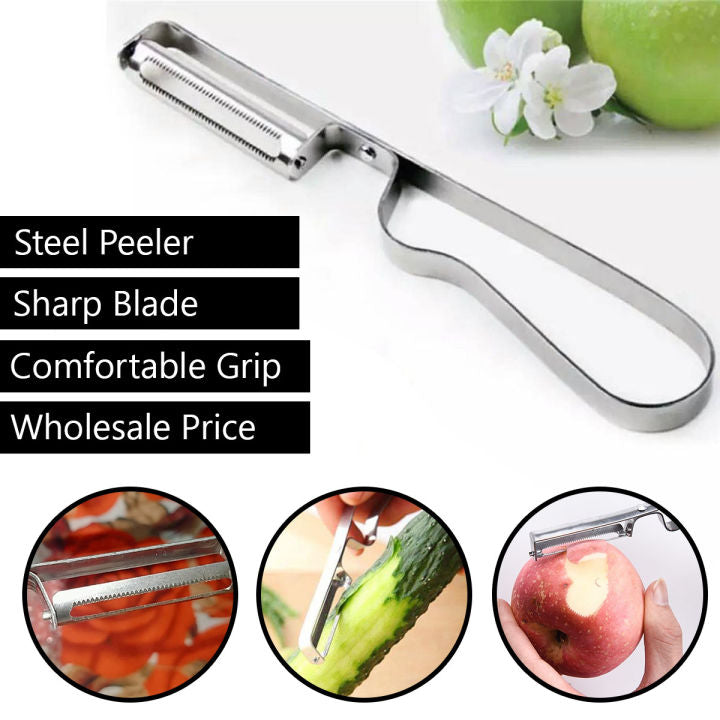 Stainless Steel Knife Fruit Vegetables Peeler (1Pcs)