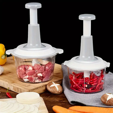Imported Manual Hand Push Multifunctional Chopper Mixer Cutter and Grinder