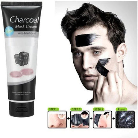 Charcoal Anti-Blackhead Mask Cream – Deep Pore Cleansing