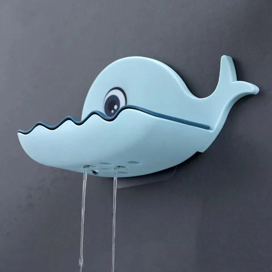 Buy 1 Get 1 Free Offer Self-Adhesive Wall Mounted Whale Soap Holder
