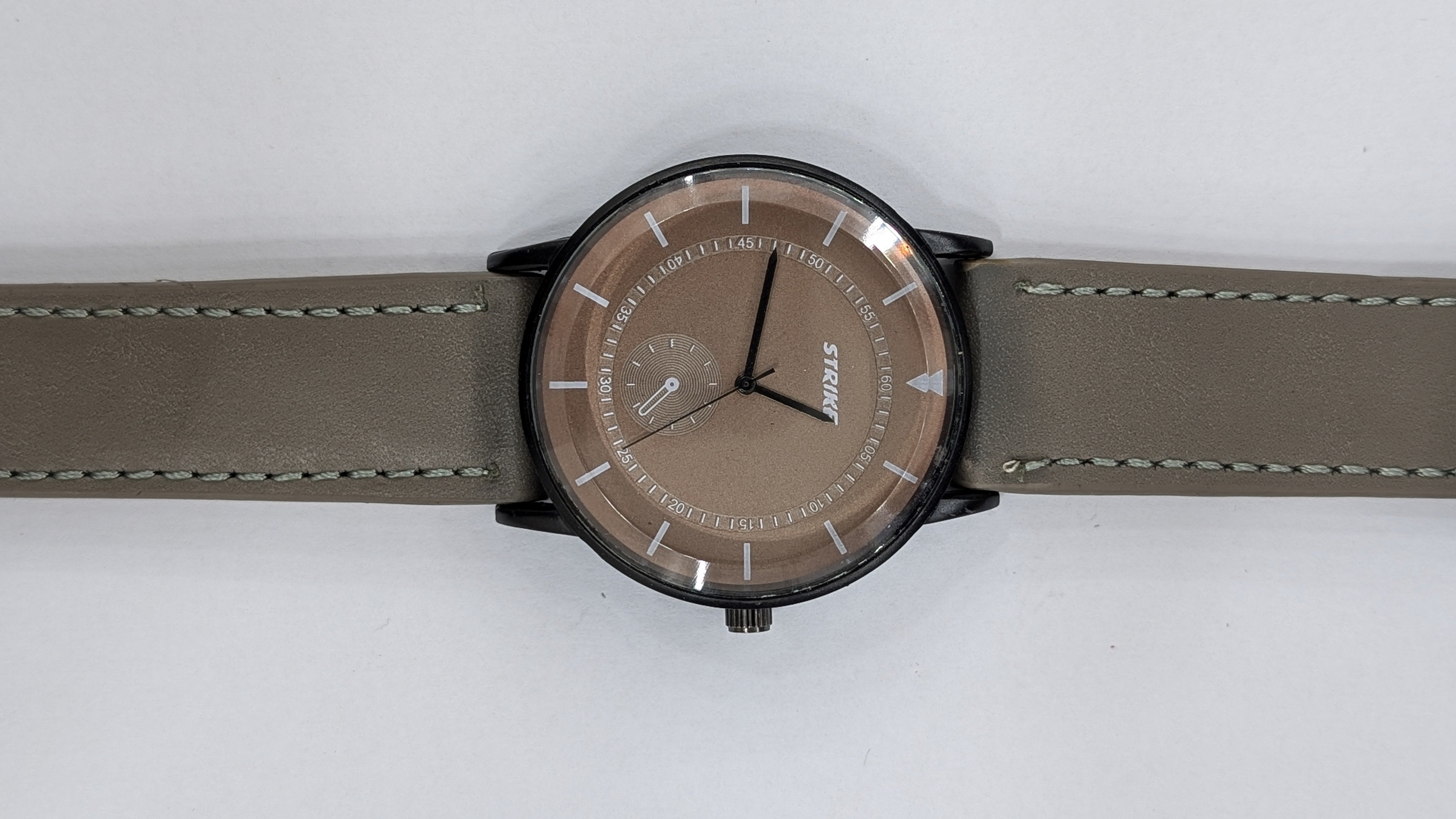 GearLine Dual Strap Deep Brown & Gray Men Watch