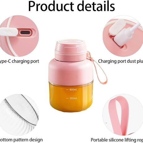 Multi-Purpose Portable Mini Juicer Blender Machine for Making Fresh Juices 800ml