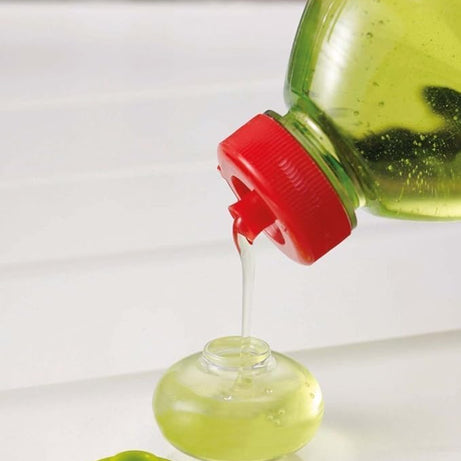 3 Pcs Dish Washing Scouring Sponge with Soap Dispensing Capsule