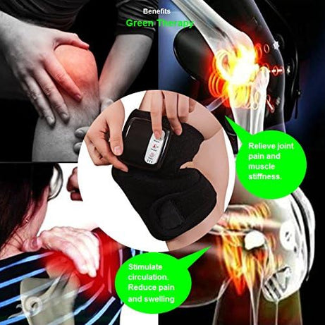 Rechargeable Knee Physiotherapy and Detox Massager Therapy With Powerful Vibration Massage To Maximize Relaxation And Ease Pain