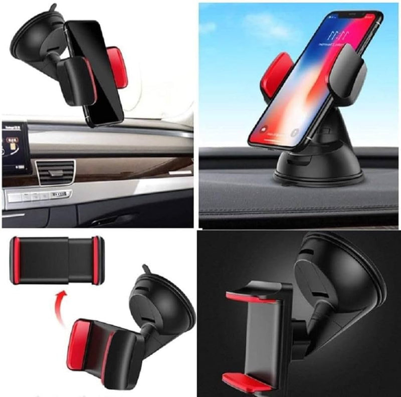 Multi Surface Universal Car Mount Silicone Phone Holder & Stand