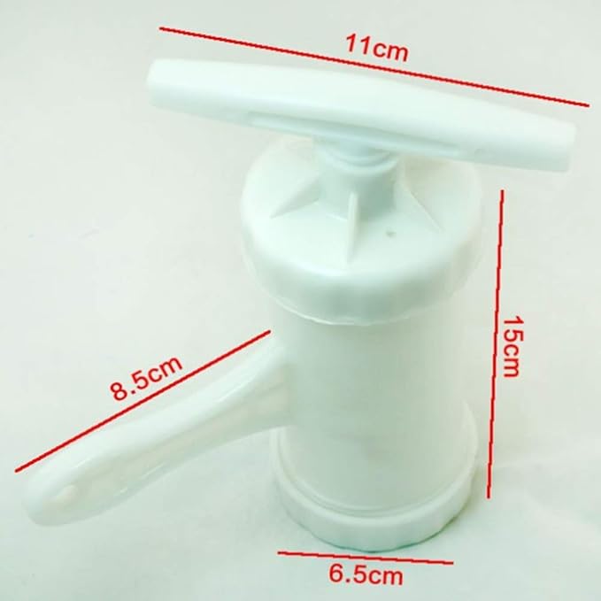 Manual Pasta/Noodle Maker and Press Vegetable Juice with 9 Press Molds to Make Spaghetti Grease Cn Noodles