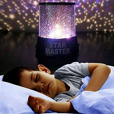 Romantic Fantasy Starry Sky LED Stars Lights with Rotating Projector For Bedroom and Night Light
