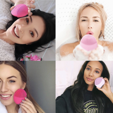 Mini Electric Facial Cleansing Brush & SPA Massager