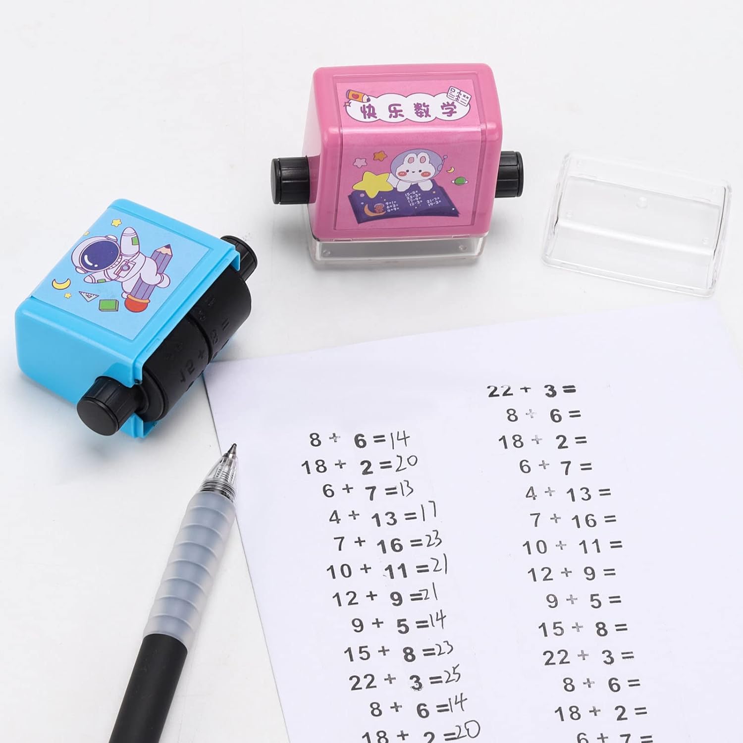 Roller Digital Teaching Stamp for Math Practice at Home and School