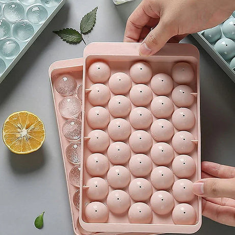 Buy 1 Get 1 Free Offer 2 Imported Round Balls Ice Cubes Tray for Slow-Melt and Prolonged Cooling