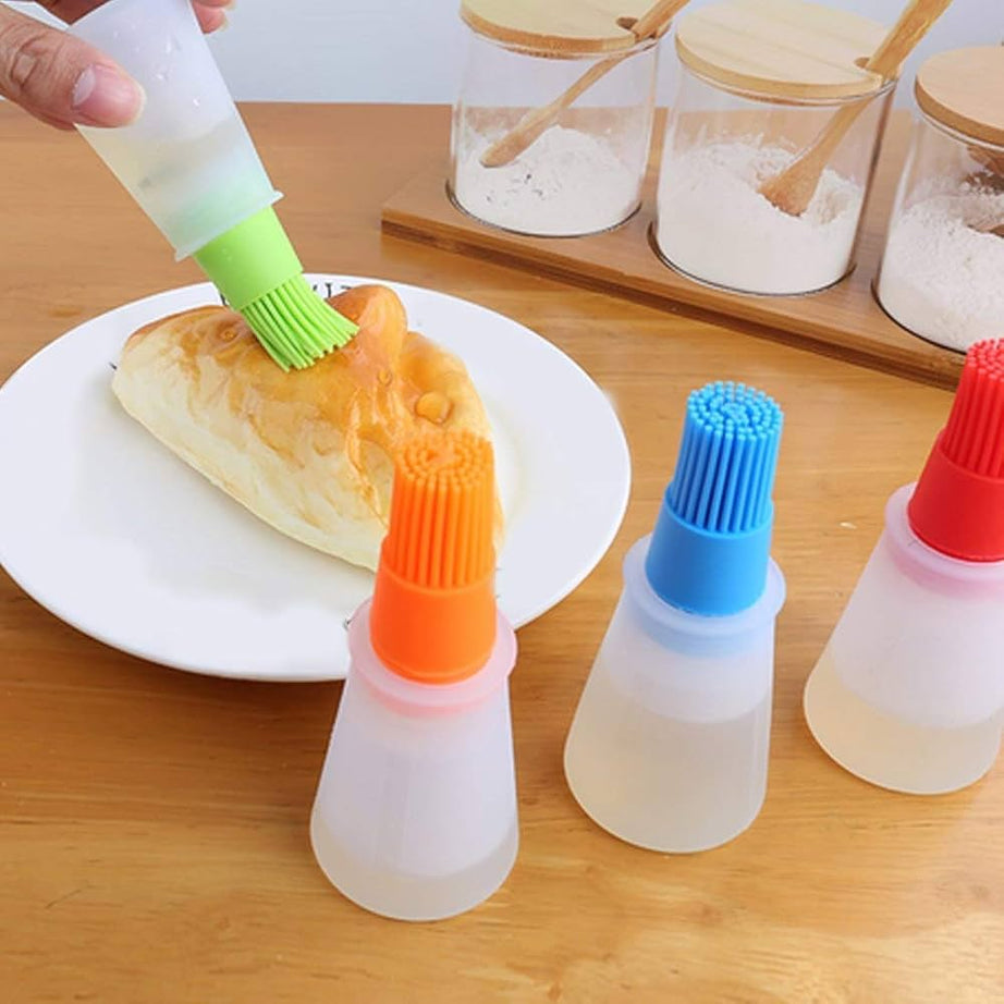 Silicone Brush Oil Bottle