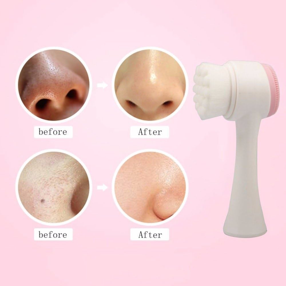 Double Side Cleansing Facial Brush