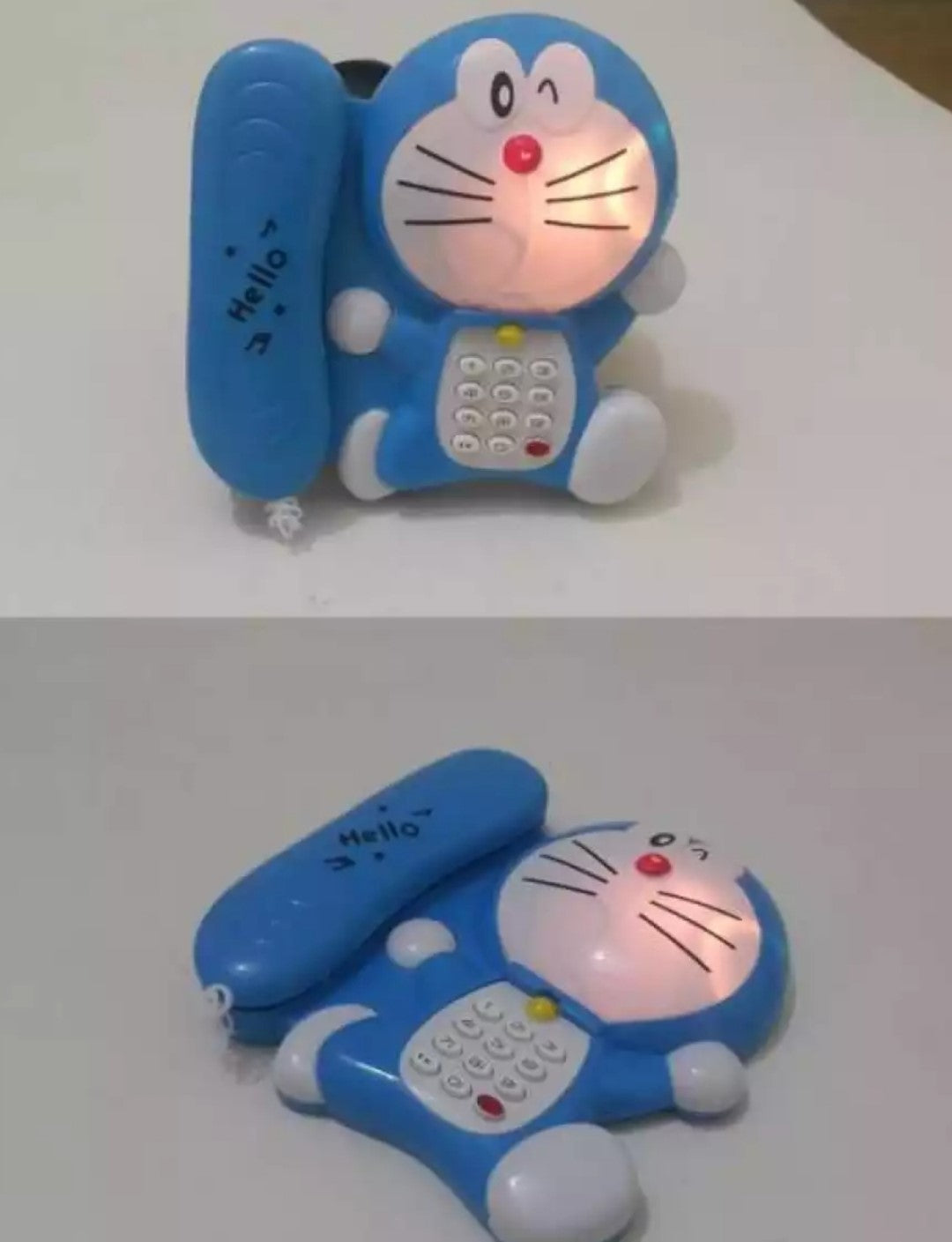 Mini Doraemon Learning Telephone Musical Toy For Kids