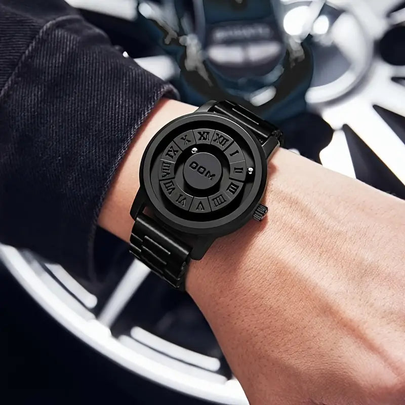 Men’s Roman Dial Luxury Quartz Watch