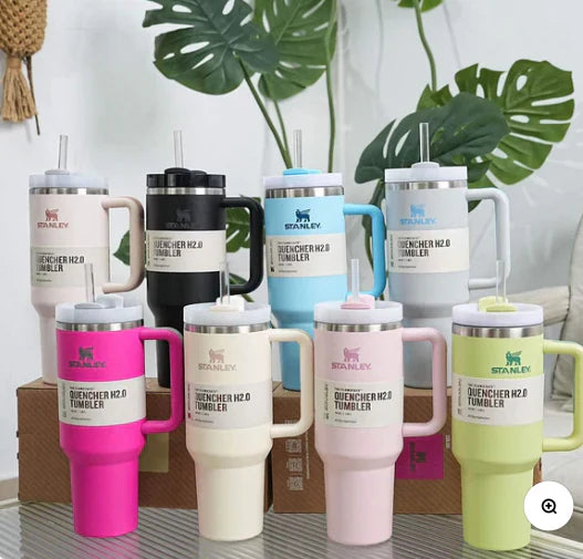 40oz STANLEY Stainless Steel Tumbler – 1200ml Leak-Proof Premium Travel Mug