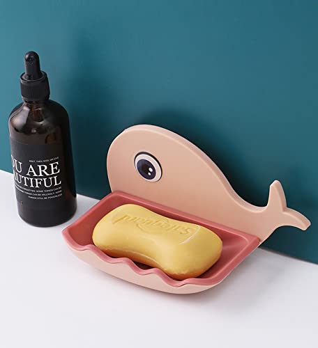 Buy 1 Get 1 Free Offer Self-Adhesive Wall Mounted Whale Soap Holder