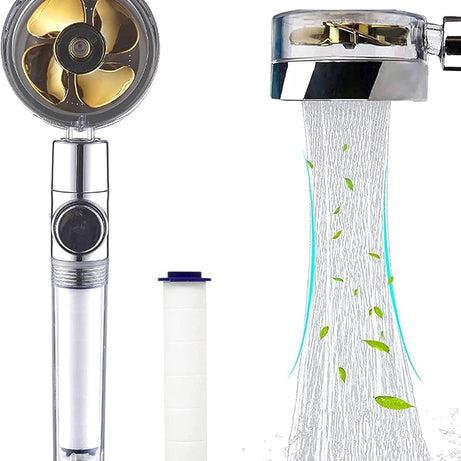 360 Degrees Rotating High Pressure Fan Shower Heads
