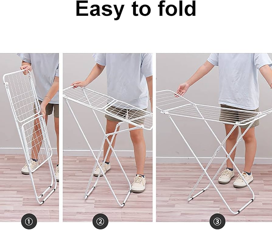 Folding Clothes Horse Dryer Hangers For Clothes Home Accessories