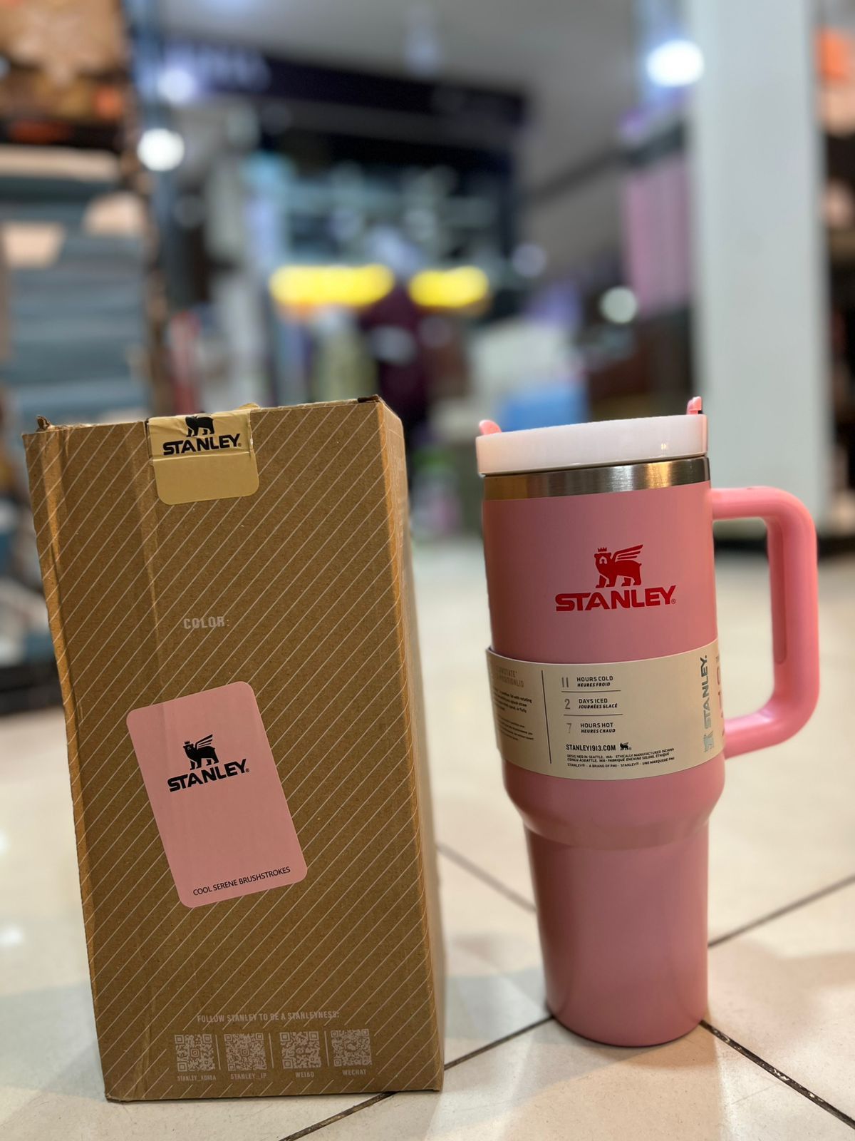 40oz STANLEY Stainless Steel Tumbler – 1200ml Leak-Proof Premium Travel Mug