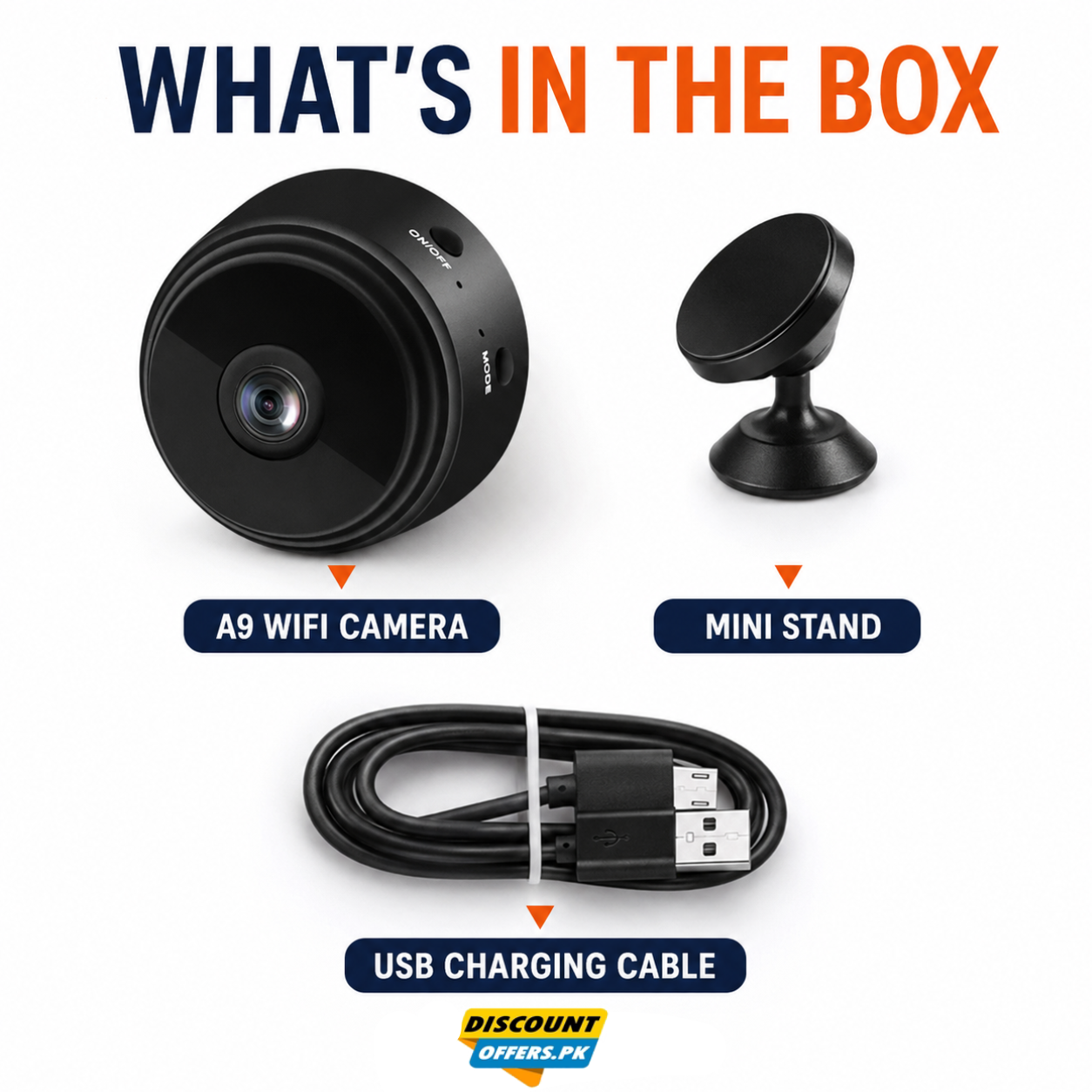 A9 Security Camera 1080P HD with Wireless monitoring