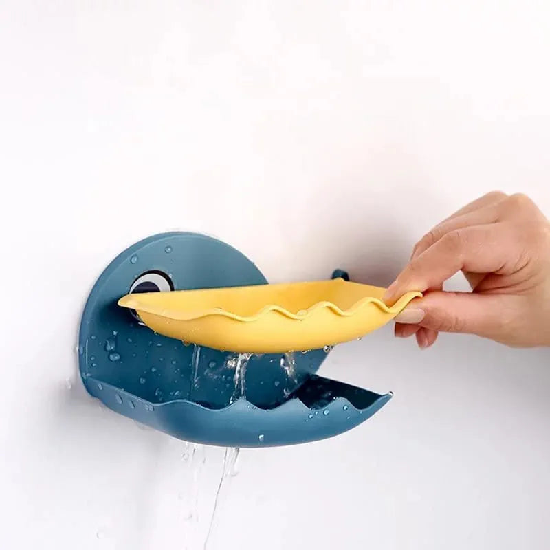 Self-Adhesive Wall Mounted Whale Soap Holder
