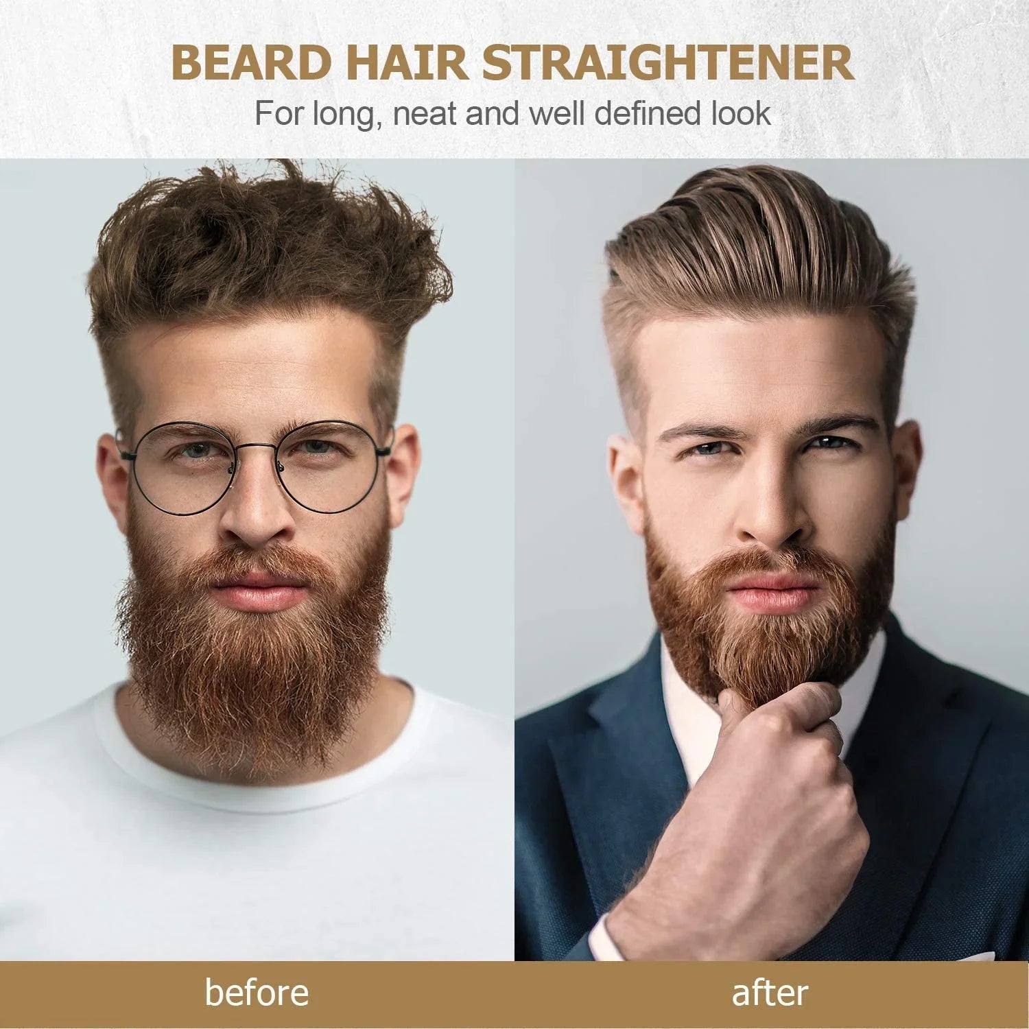 Beard & Hairs Styling/Straightening Comb
