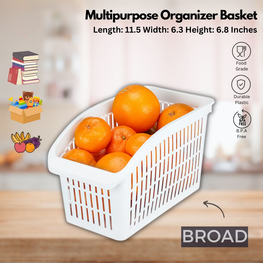 (Pack Of 3) Multipurpose Fruits and Vegetables Basket Organize, Store, And Declutter Your Kitchen