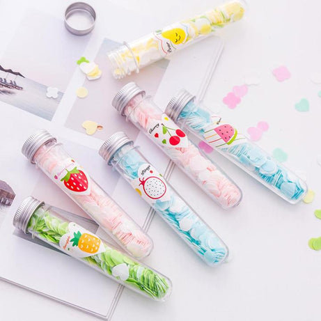 Set of 4 Disposable Mini Scented Paper Soap Tube