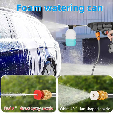 Double Battery High-Pressure Washer Gun Kit