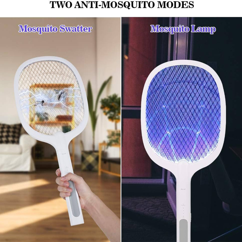 2 In 1 Rechargeable Mosquito Killer Racket in Just Rs 2799