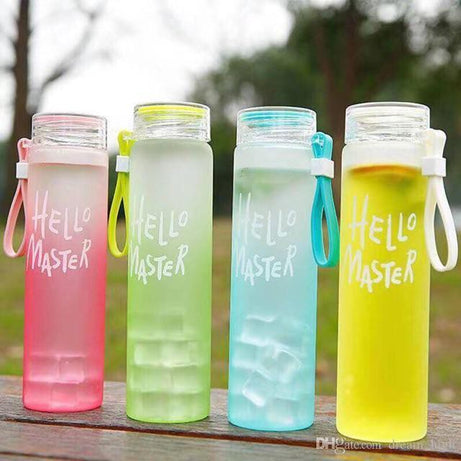 Lightweight Leak Proof Portable Water Bottle Frosted & Drinking & Bottle