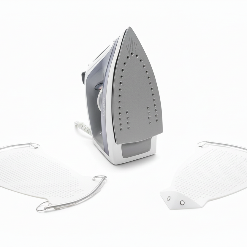 Non-Stick Iron Soleplate Cover | Iron Protector Shoe for Clothes – Heat Resistant & Fabric Safe