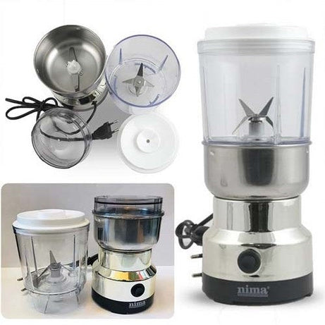 Nima 2 in 1 Electric Grinder & Juicer for A-Z Dry Spice – Silver Nima 2 in 1 Electric Grinder & Juicer for A-Z Dry Spice 2999