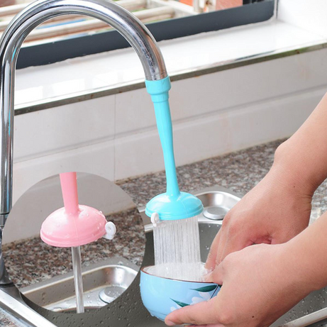 Flexible Silicone Kitchen Faucet Extension