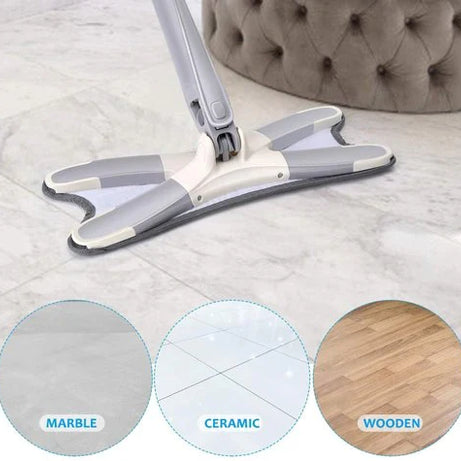 X Type Floor Squeeze 360 Degree Mop
