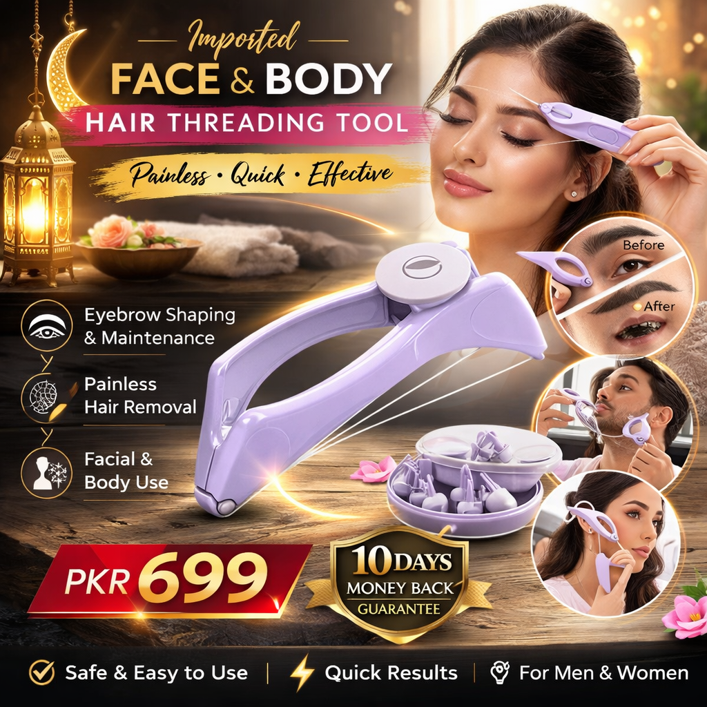 Imported Face and Body Hair Threading Tool