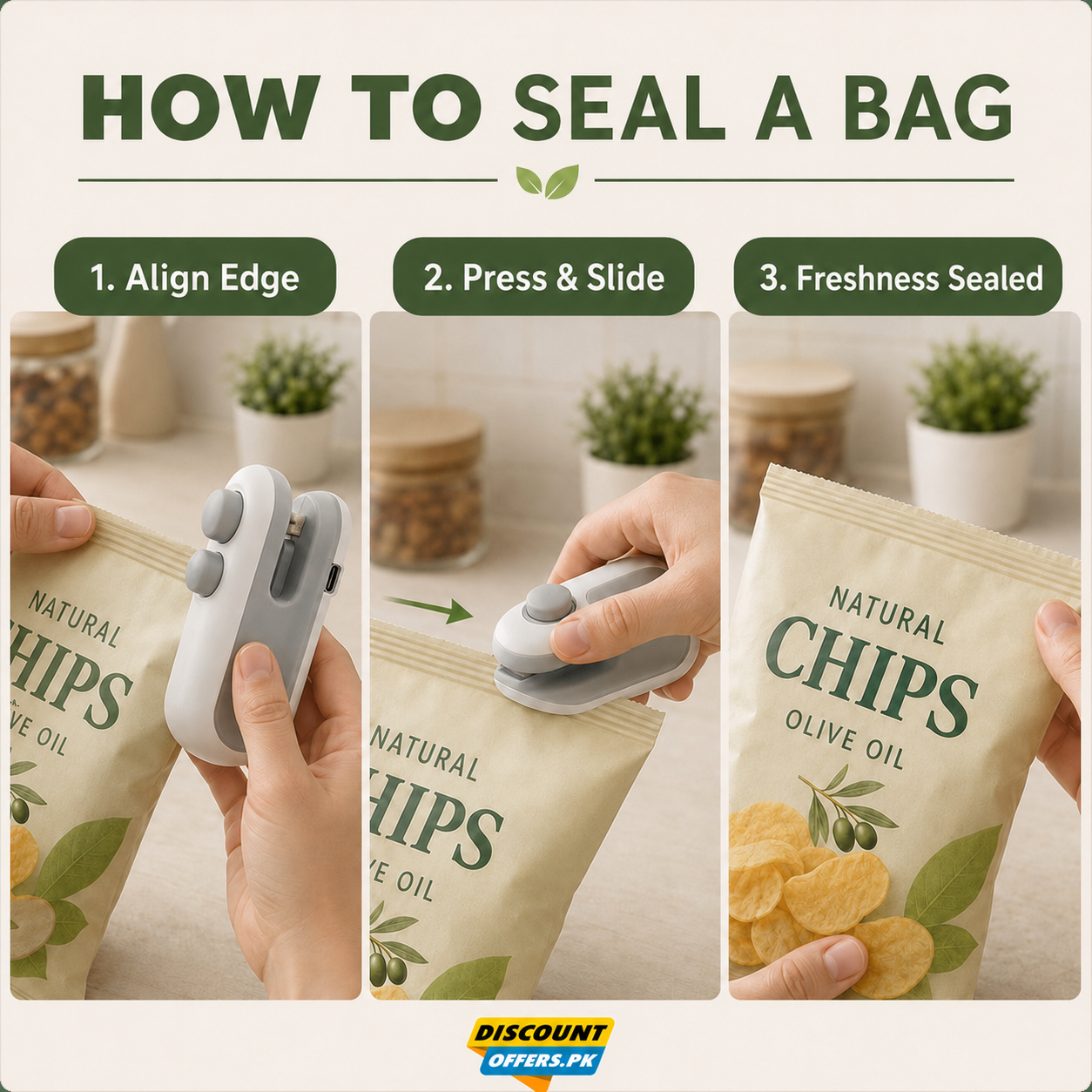 Rechargeable 2 in 1 Portable Mini Food Bag Heat Sealer And Cutter For Home and Outdoor Use