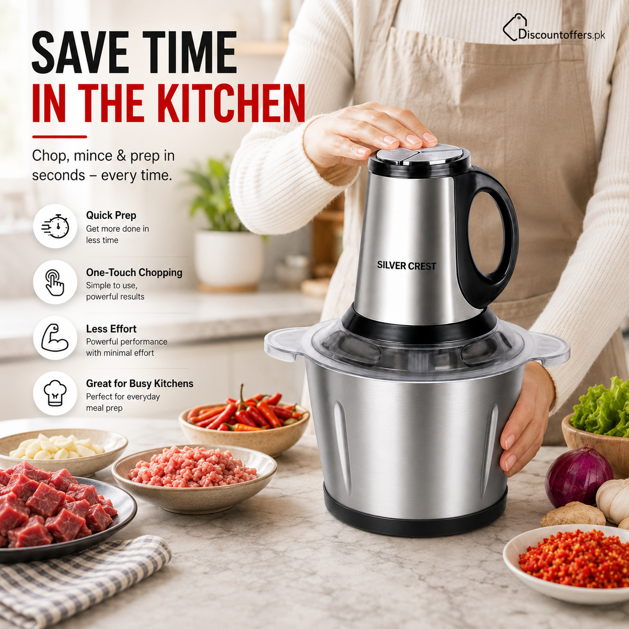 Meat Grinder Chopper Blender