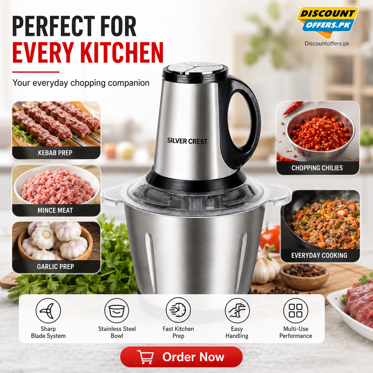 Meat Grinder Chopper Blender