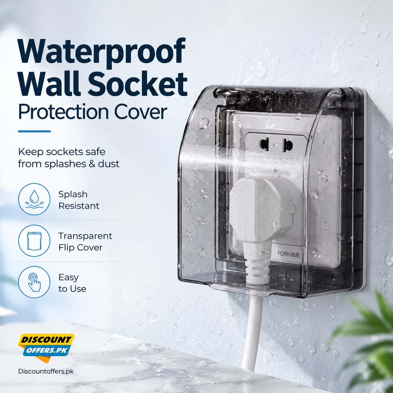Waterproof Wall Socket Protection Cover