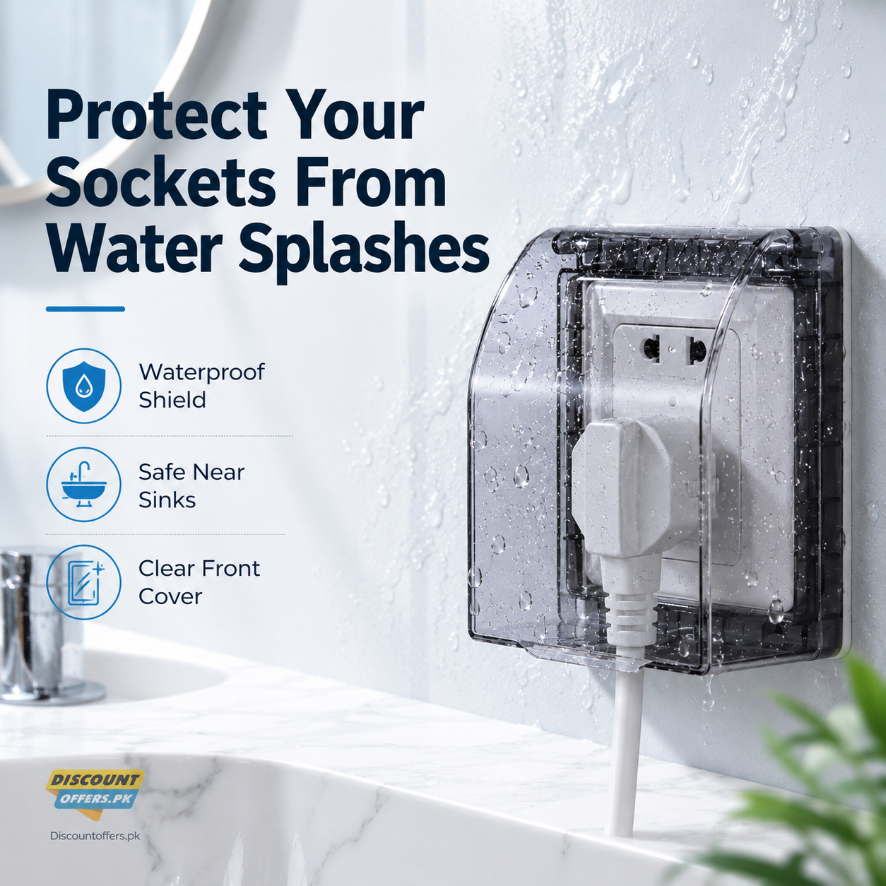 Waterproof Wall Socket Protection Cover