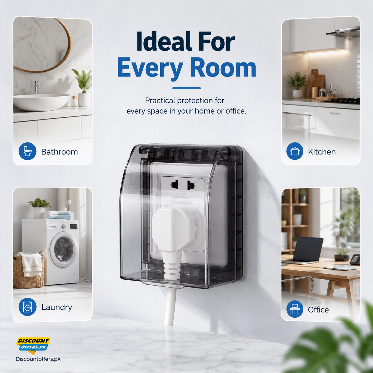 Waterproof Wall Socket Protection Cover