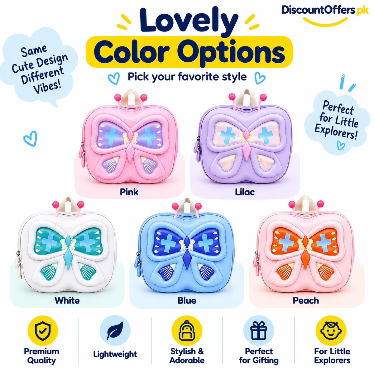 Butterfly Design Backpack