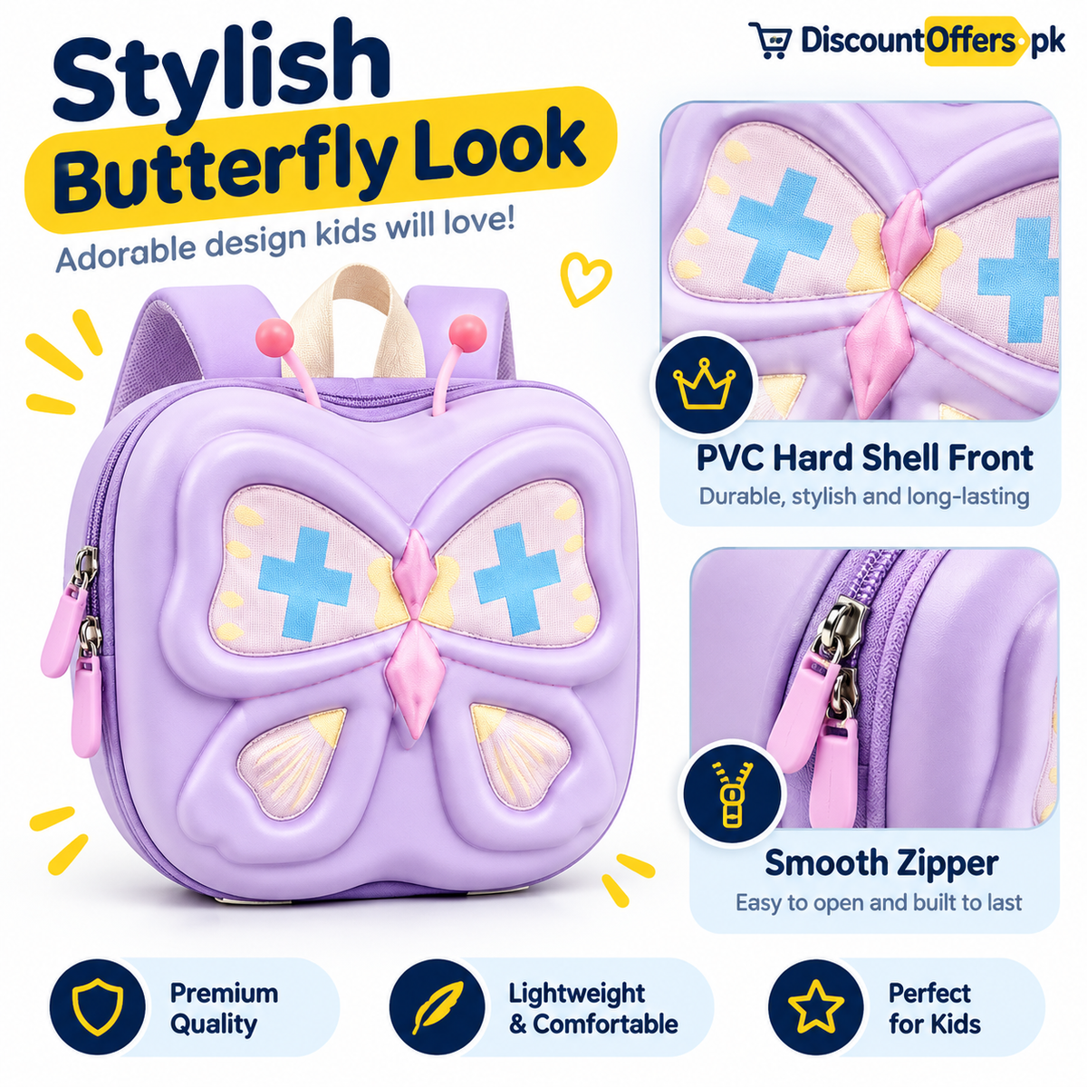 Butterfly Design Backpack