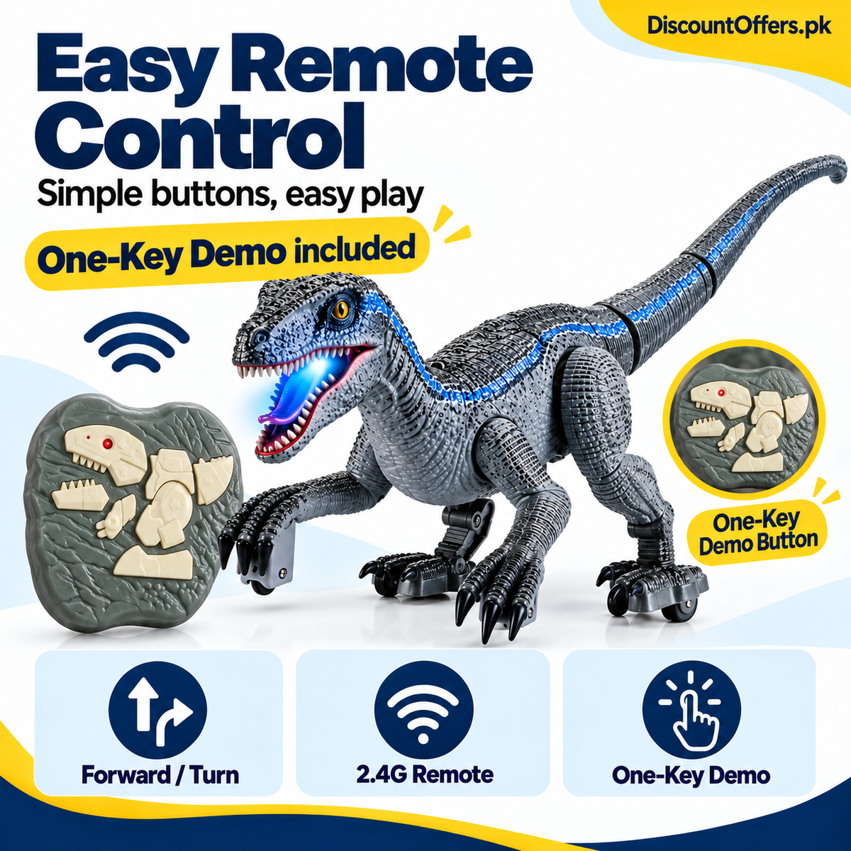 Remote Control Dinosaur Toy