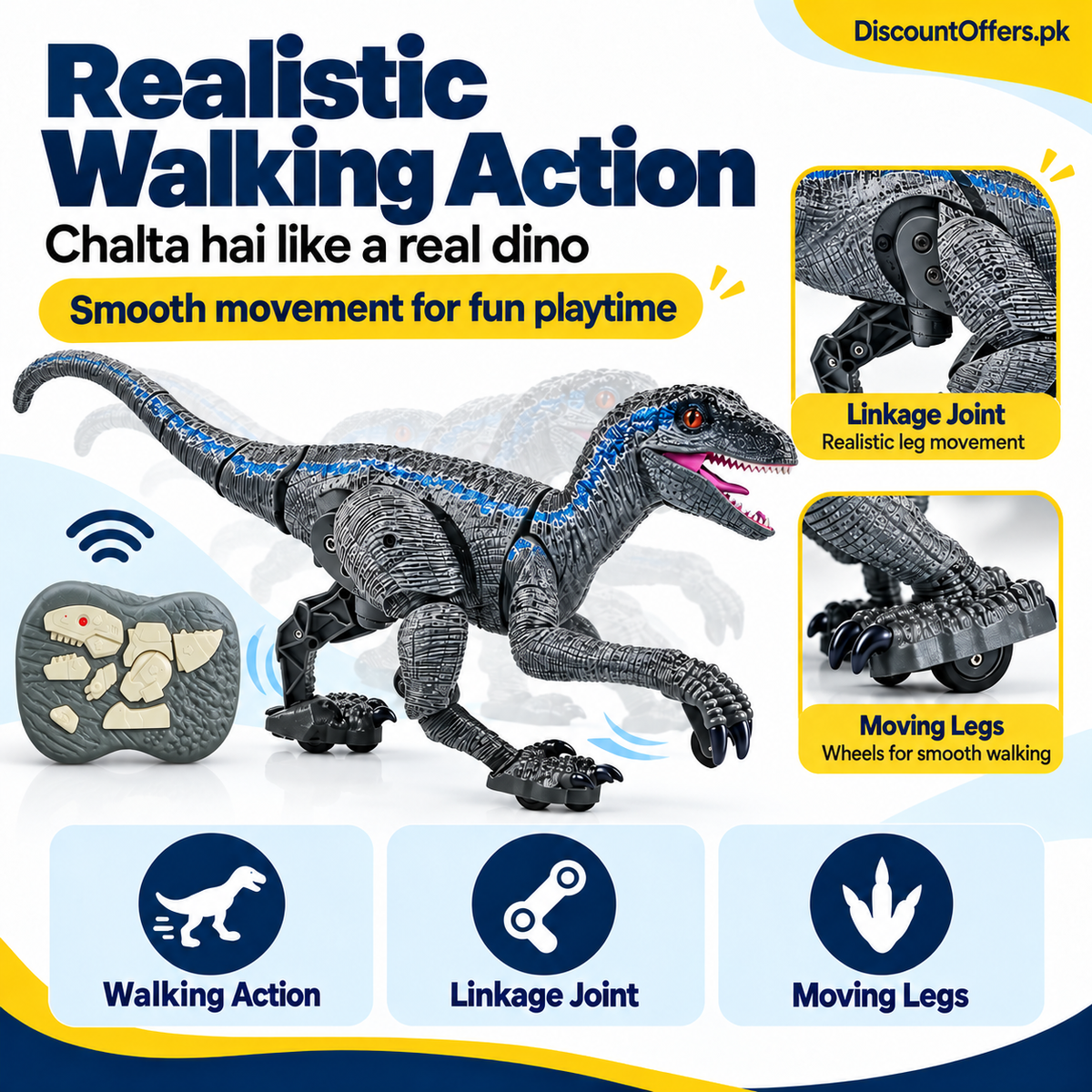 Remote Control Dinosaur Toy