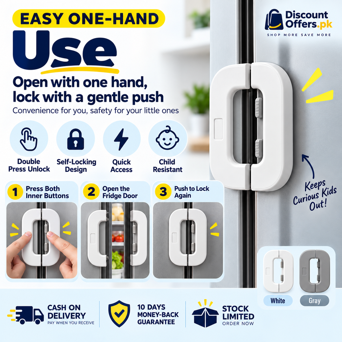 New Style Fridge Lock